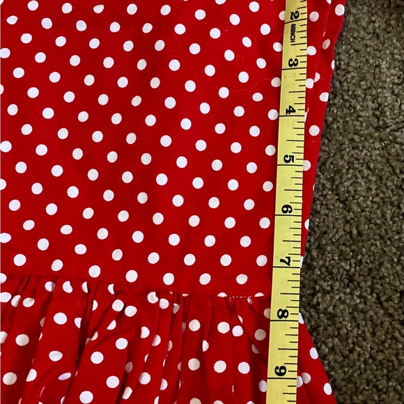 Red Polka Dot Ruffle Pants - Picture 5 of 5